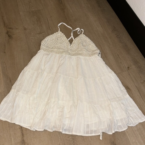 Aerie crochet design too flowy dress - Picture 5 of 5